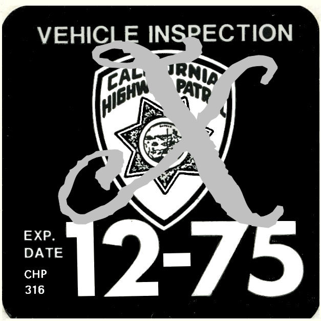 (image for) 1975-12 California Inspection Sticker
